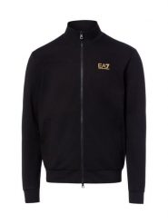 EA7 Emporio Armani bluza z kapturem Mężczyźni Bawełna (100%) czarny, XL. Czarne bluzy męskie EA7 Emporio Armani, m, bez wzorów, z bawełny, z kapturem. Za 499.95 zł.