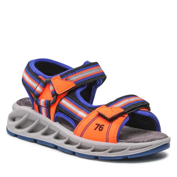 Sandały Primigi. Brązowe sandały chłopięce Primigi, bez zapięcia. Za 219.99 zł.