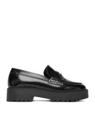 Gino Rossi Loafersy C-CARRIE1 Czarny. Czarne mokasyny damskie Gino Rossi, ze skóry. Za 299.99 zł.