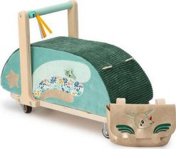Jeździdło LILLIPUTIENS Smok Joe 2w1 z miękkim siedziskiem i torebką 83467. Torby i plecaki dziecięce Lilliputiens. Za 373.00 zł.