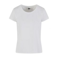 Koszulka damska Urban Classics Sorona. Białe t-shirty damskie Urban Classics, bez wzorów, bez kołnierzyka. Za 102.00 zł.