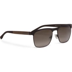 Okulary przeciwsłoneczne BOSS - 0984/S Matt Brown YZ4. Brązowe okulary przeciwsłoneczne męskie Boss. W wyprzedaży za 549.00 zł.