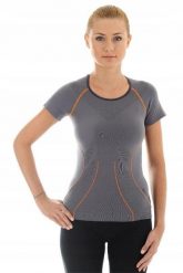 Koszulka damska Brubeck ATHLETIC jasny szary S SS10230. Szare koszulki sportowe damskie Brubeck, s, bez wzorów, z dzianiny, bez kołnierzyka, bez ramiączek, do biegania. Za 94.99 zł.