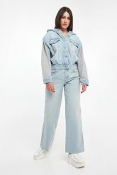 Spodnie damskie z denimem LIU JO. Legginsy damskie Liu Jo, bez wzorów, z denimu. Za 819.00 zł.