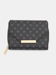 Mały portfel w monogram - wielobarwny. Portfele damskie Sinsay, bez wzorów. Za 29.99 zł.