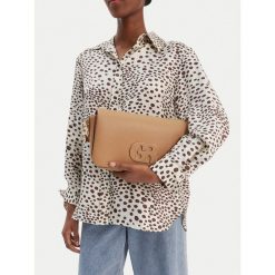 Torebka GINO ROSSI. Brązowe torebki do ręki damskie Gino Rossi, bez wzorów, klasyczne, bez dodatków. Za 279.99 zł.