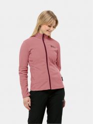 Jack Wolfskin Polar Taunus Fz 1711391 Różowy Regular Fit. Czerwone bluzy sportowe damskie Jack Wolfskin, xs, bez wzorów, z polaru, bez kaptura. Za 189.99 zł.