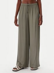 Calvin Klein Swimwear Spodnie materiałowe KW0KW02823 Zielony Relaxed Fit. Zielone spodnie materiałowe damskie Calvin Klein Swimwear, xs, bez wzorów, z materiału. Za 239.99 zł.