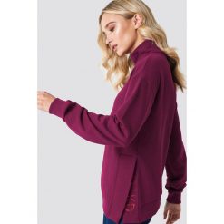 NA-KD Bluza z rozcięciami - Purple. Bluzy damskie marki NA-KD. W wyprzedaży za 80.97 zł.