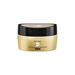 Dermika Gold 24k Total Benefit Krem - Maska Nocne Odmładzanie 50ml. Żółte koszule nocne damskie Dermika, ze skóry. Za 86.21 zł.