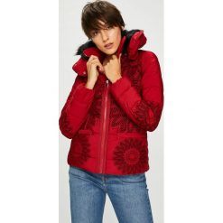 Desigual - Kurtka. Brązowe kurtki damskie Desigual, z materiału. Za 749.90 zł.