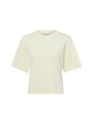 Marie Lund Koszulka Kobiety Bawełna żółty, XS. Żółte t-shirty damskie Marie Lund, xs, bez wzorów, z bawełny, bez kołnierzyka. Za 99.95 zł.