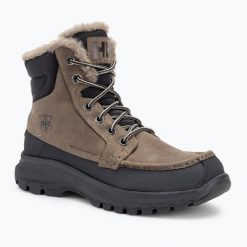 Śniegowce męskie Helly Hansen Garibaldi V3. Brązowe śniegowce i trapery męskie Helly Hansen, na jesień, z materiału, sportowe, bez zapięcia. Za 653.85 zł.