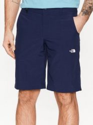 The North Face Szorty sportowe Tanken NF0A2S85 Granatowy Regular Fit. Niebieskie krótkie spodenki sportowe męskie The North Face, m, bez wzorów, z syntetyku, trekkingowe. Za 129.99 zł.