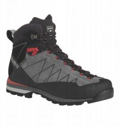 Buty podejściowe Dolomite Crodarossa Hi GTX - gunmetal grey/fiery red. Czerwone trekkingi męskie Dolomite. Za 1,023.11 zł.