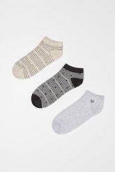 3 pack skarpetek stopek. Brązowe skarpety damskie MOODO, bez wzorów, z bawełny. W wyprzedaży za 14.99 zł.