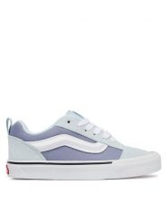 Vans Tenisówki Knu Skool VN000D2TFOA1 Błękitny. Niebieskie buty sportowe dziewczęce Vans, bez wzorów, ze skóry, bez zapięcia, tenisowe. Za 319.99 zł.