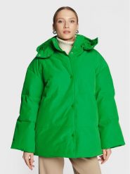 Samsøe Samsøe Kurtka zimowa Hana F22300136 Zielony Relaxed Fit. Zielone kurtki damskie Samsøe & Samsøe, na zimę, xs, bez wzorów, z syntetyku, bez kaptura. Za 1,479.00 zł.