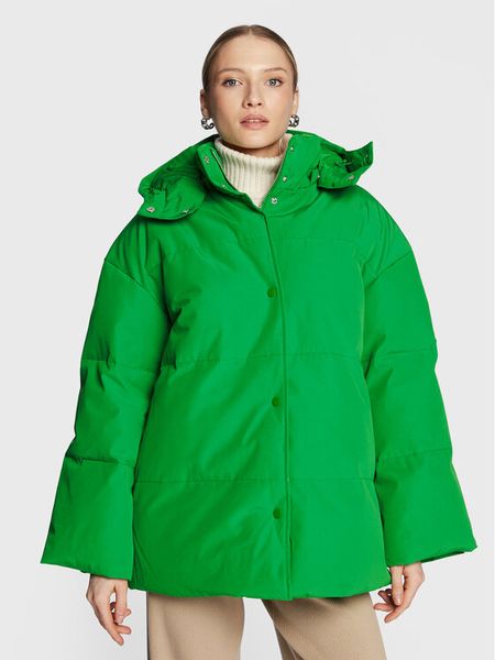 Samsøe Samsøe Kurtka zimowa Hana F22300136 Zielony Relaxed Fit. Zielone kurtki damskie Samsøe & Samsøe, na zimę, xs, bez wzorów, z syntetyku, bez kaptura. Za 1,259.00 zł.