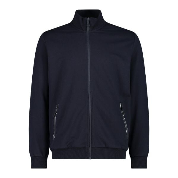 Kurtka z dresu CMP. Czarne kurtki męskie CMP, na zimę, xl, bez wzorów, z dresówki, sportowe, bez kaptura. Za 199.99 zł.