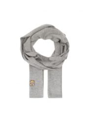 MOSCHINO Szalik 30620 0M2095 Szary. Szare czapki i kapelusze damskie MOSCHINO, bez wzorów, z materiału. Za 289.99 zł.