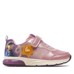 Sneakersy Geox. Białe trampki i tenisówki chłopięce Geox, bez wzorów, bez zapięcia. Za 179.99 zł.