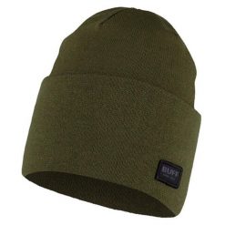 Czapka zimowa lifestyle Niels. Zielone czapki i kapelusze damskie Buff, na zimę, bez wzorów, sportowe. W wyprzedaży za 79.45 zł.