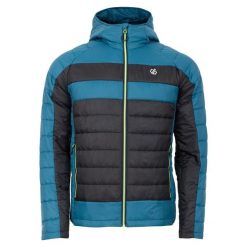 Kurtka Ocieplana Męska Touring II. Czarne kurtki sportowe męskie Dare 2b, m, bez wzorów, z puchu, trekkingowe. Za 158.99 zł.