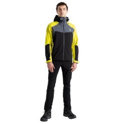 Męska Kurtka Narciarska Roving. Żółte kurtki męskie Dare 2b, l, bez wzorów, z materiału, z kapturem. Za 257.99 zł.
