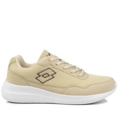 Buty damskie sportowe Lotto CONNECT. Brązowe obuwie sportowe damskie Lotto, bez wzorów, z materiału, trekkingowe. Za 109.00 zł.