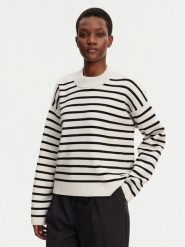 AMI Paris Sweter UKS036.KN0041 Szary Relaxed Fit. Szare swetry damskie AMI PARIS, xl, bez wzorów, z bawełny, bez kołnierzyka, bez ramiączek, bez kaptura. Za 1,629.00 zł.