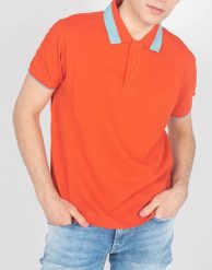 Invicta Koszulka Polo | 4452240 / U | Mężczyzna | Pomarańczowy. Brązowe koszulki polo męskie Invicta, m, z aplikacjami, z bawełny, bez ramiączek. W wyprzedaży za 139.00 zł.