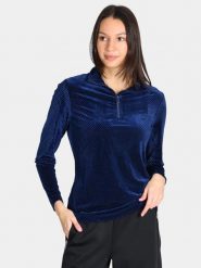 Koszulka Techniczna Damska Luhta Ahkiolahti. Niebieskie koszulki sportowe damskie Luhta, m, bez wzorów, z elastanu, bez kołnierzyka, bez ramiączek, narciarskie. Za 279.00 zł.