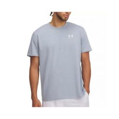 T-shirt Under Armour LOGO EMB HEAVYWEIGHT SS. Białe t-shirty męskie Under Armour, l, bez wzorów, z bawełny, klasyczne, bez kołnierzyka. Za 201.65 zł.