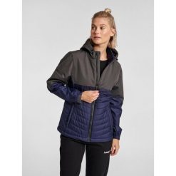 Kurtka damska Hummel North Hybrid. Szare bluzy sportowe damskie Hummel, xs, bez wzorów, z tkaniny, bez kaptura, outdoorowe. W wyprzedaży za 349.00 zł.