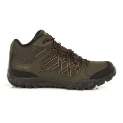 Buty trekkingowe męskie Edgepoint Mid Regatta. Zielone trekkingi męskie Regatta. Za 266.00 zł.
