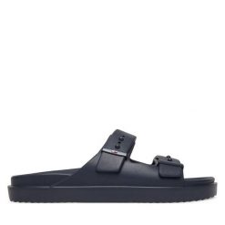 Klapki Tommy Hilfiger. Niebieskie klapki męskie Tommy Hilfiger. Za 209.99 zł.