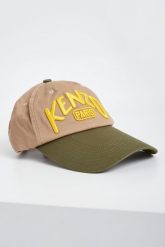 Czapka z daszkiem męska KENZO. Czapki i kapelusze męskie Kenzo, bez wzorów. W wyprzedaży za 675.35 zł.