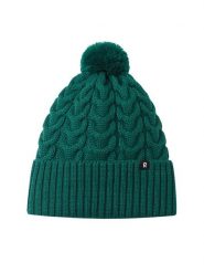 Reima Czapka Routii 5300088C Zielony. Zielone rękawiczki dziecięce Reima, bez wzorów, z materiału. Za 169.99 zł.
