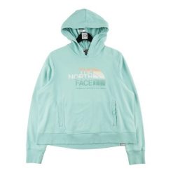 Second life - Damska bluza z kapturem TNF turkusowa - Jak nowy. Niebieskie bluzy damskie The North Face, bez wzorów, z kapturem. Za 127.76 zł.