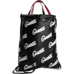 Plecak GUESS - Graffiti HM6680 POL93 BWH. Czarne plecaki damskie Guess, bez wzorów, ze skóry ekologicznej. Za 329.00 zł.