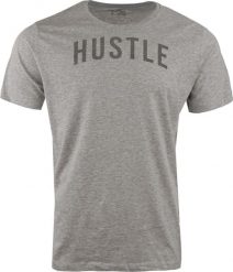 T-shirt męski Athl. Dpt Ontario Melange Szary 2XL. Szare t-shirty męskie Givova, na lato, l, bez wzorów, z bawełny, eleganckie, bez kołnierzyka. Za 128.99 zł.