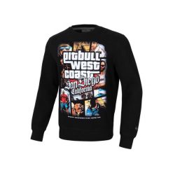 Bluza męska Pitbull z kapturem Most Wanted. Czarne bluzy męskie PITBULL, m, bez wzorów, z kapturem. W wyprzedaży za 209.00 zł.