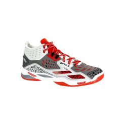 Buty do piłki ręcznej H500 MID męskie. Szare buty sportowe męskie ATORKA, z kauczuku. Za 199.99 zł.