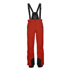 Spodnie narciarskie i snowboardowe męskie Killtec Enosh, na szelkach. Brązowe spodnie snowboardowe męskie KILLTEC, m, bez wzorów, z materiału, narciarskie. Za 437.00 zł.