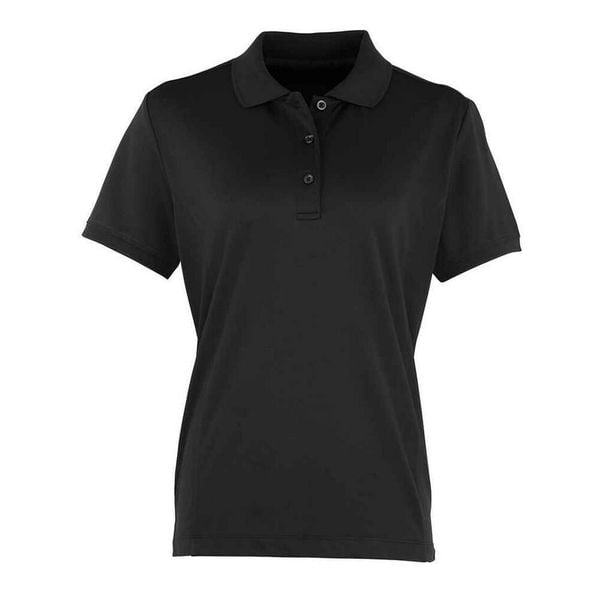 Damska Koszulka Polo Coolchecker. Niebieskie koszulki sportowe damskie PREMIER, m, bez wzorów, z dzianiny, bez kołnierzyka, bez ramiączek, na fitness i siłownię. Za 77.99 zł.