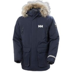 Parka Helly Hansen Reine. Niebieskie kurtki męskie Helly Hansen, l, bez wzorów, z syntetyku, sportowe, bez kaptura. Za 1,559.99 zł.