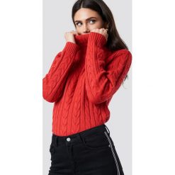 Rut&Circle Sweter z golfem - Red. Swetry damskie marki Rut&Circle. Za 121.95 zł.