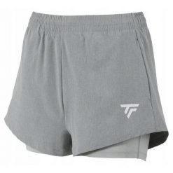 Spodenki tenisowe damskie Tecnifibre Team Short. Szare obuwie sportowe damskie TECNIFIBRE, bez wzorów, sportowe, tenisowe. Za 179.00 zł.