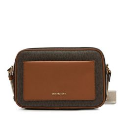 Torebka Michael Kors. Brązowe listonoszki damskie Michael Kors, bez wzorów, bez dodatków. Za 679.99 zł.